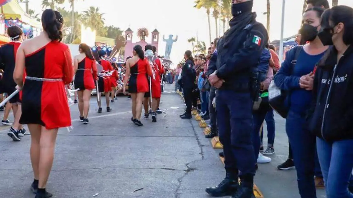 Seguridad Desfile Carnaval La Paz